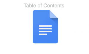 How to Add Table of Contents TOC in Google Docs?