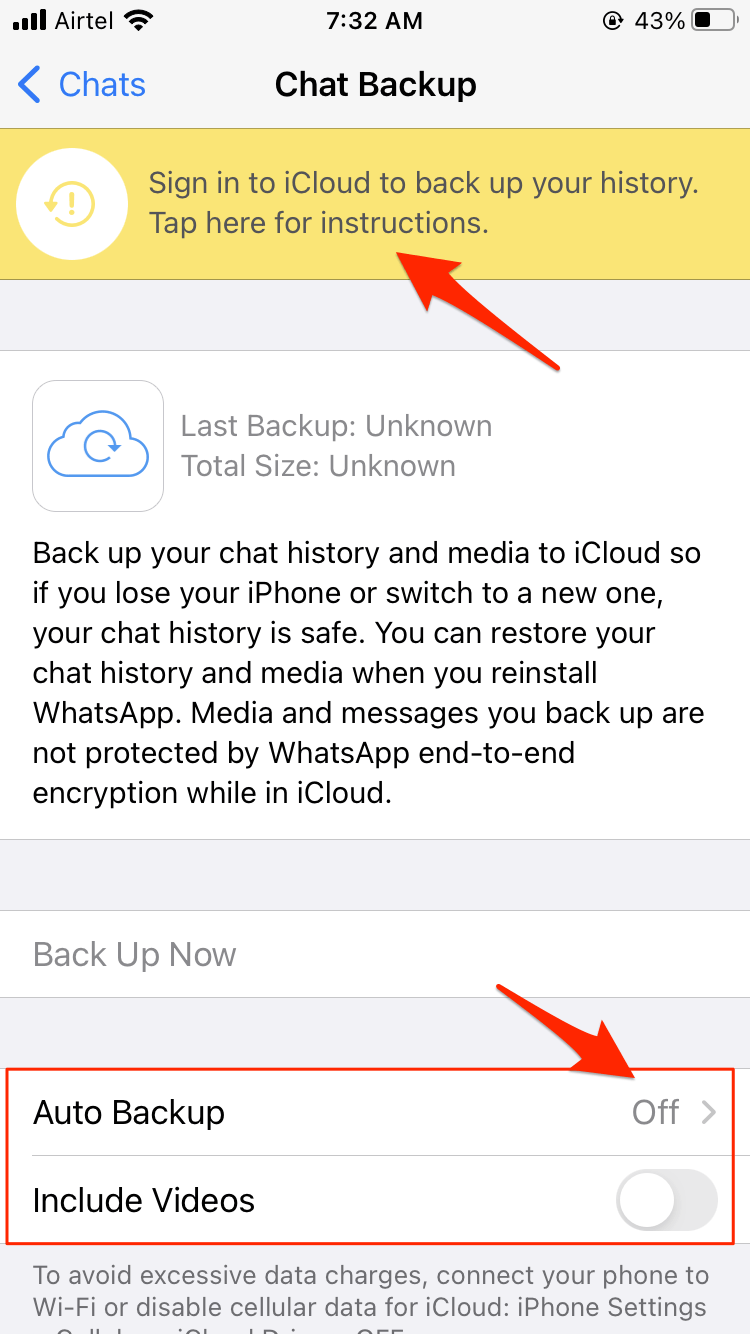 Backup-Chat-Now