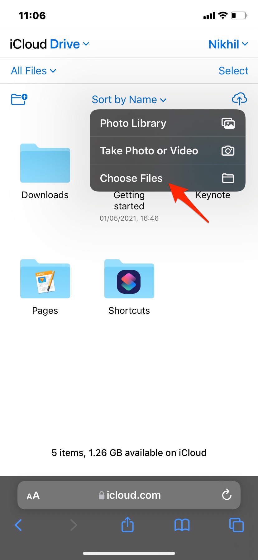 How to Upload Files from iPhone to iCloud? 1