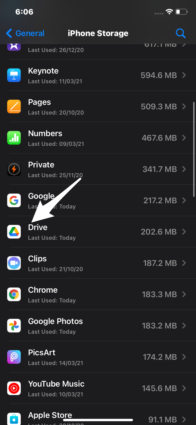 How to Clear Cache of Google Drive on iPhone  - 42