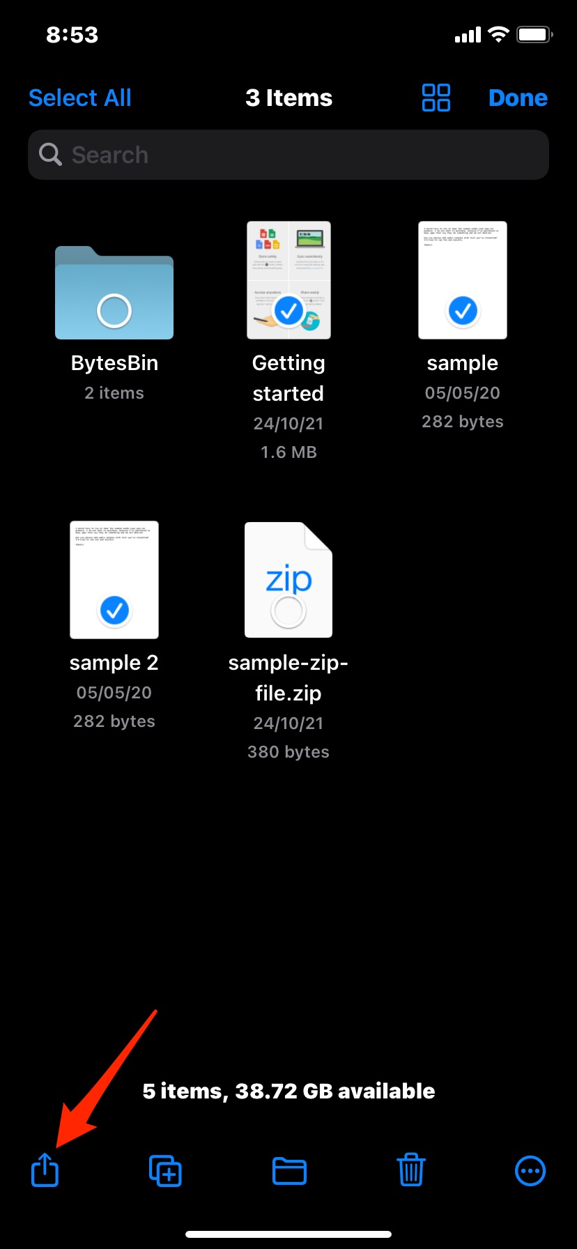 How to Upload Multiple Files to Google Drive from iPhone  - 90