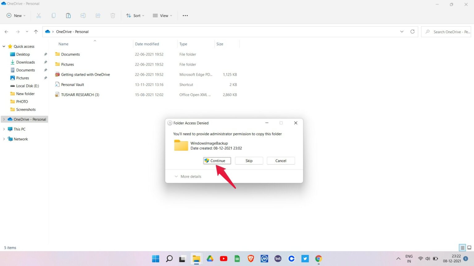How to Backup Windows 11 to OneDrive?