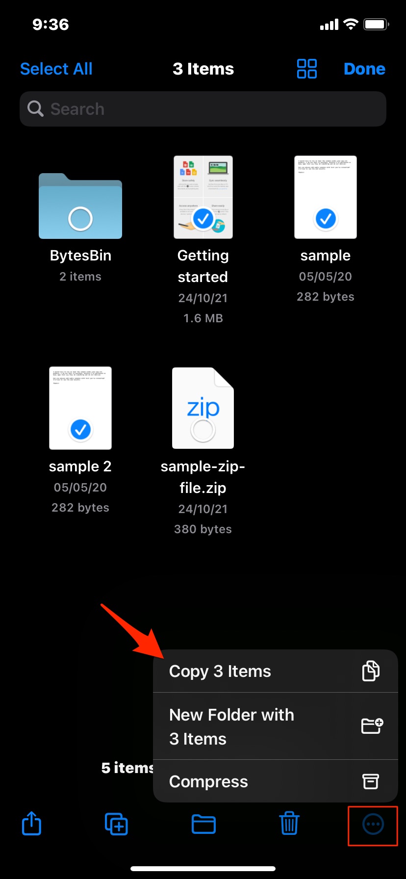 How to Upload Multiple Files to Google Drive from iPhone  - 53