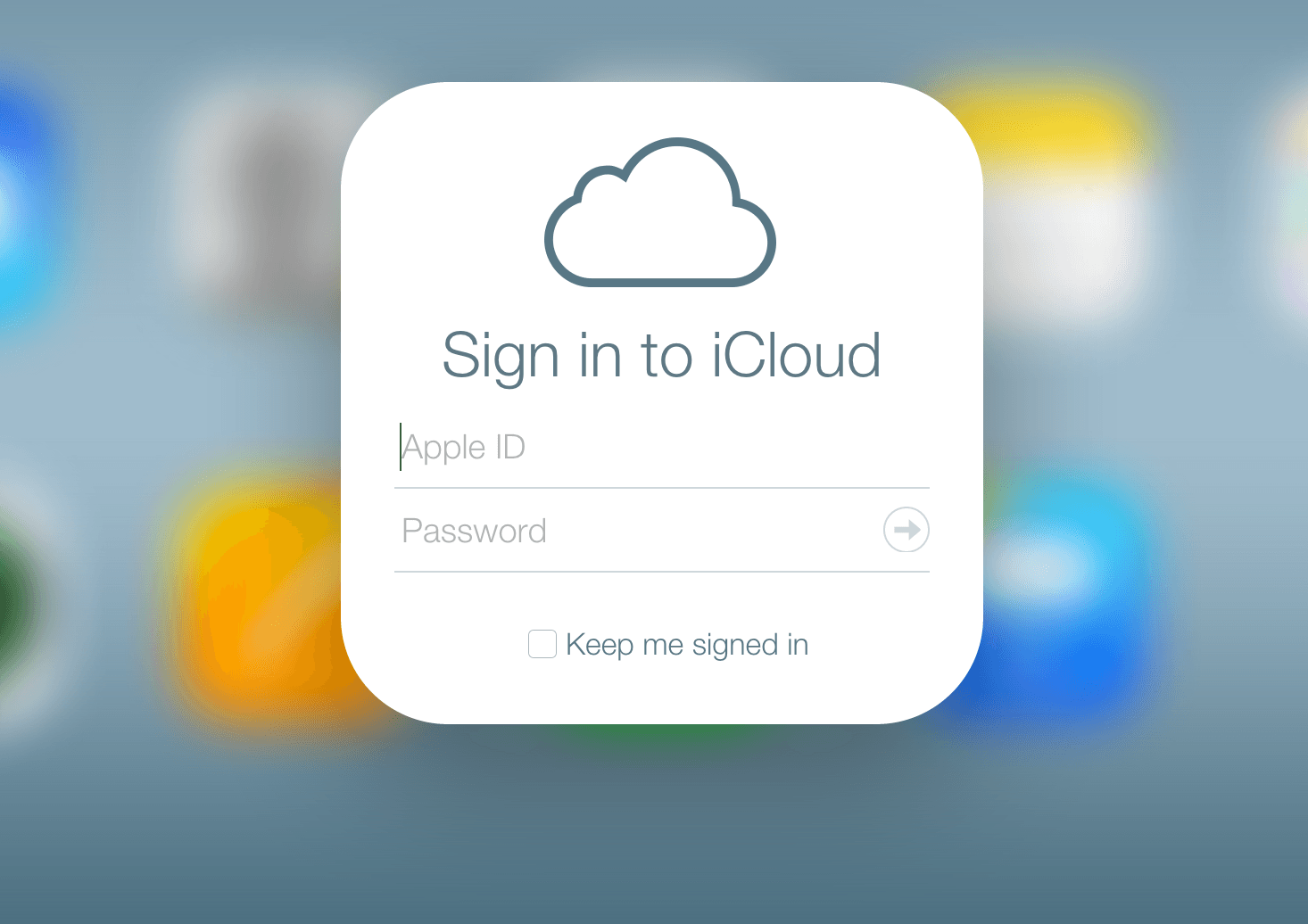 Create iCloud Account on Android