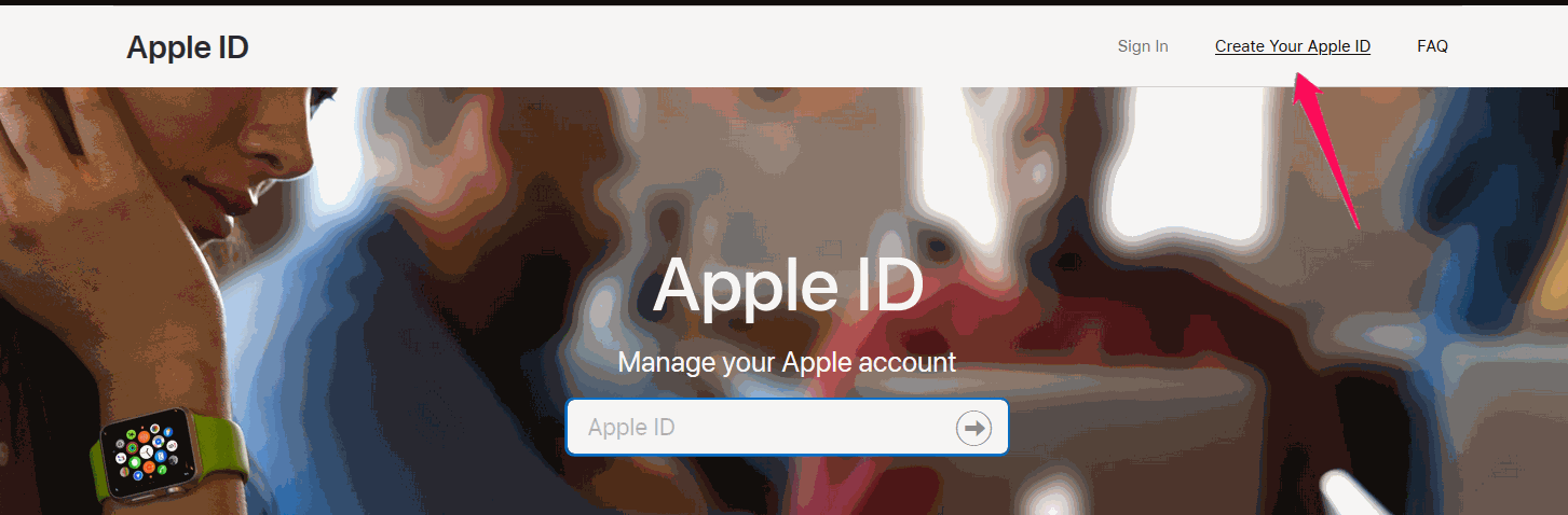 Create your Apple ID