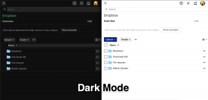 How to Use Dark Theme on Dropbox Desktop PC?
