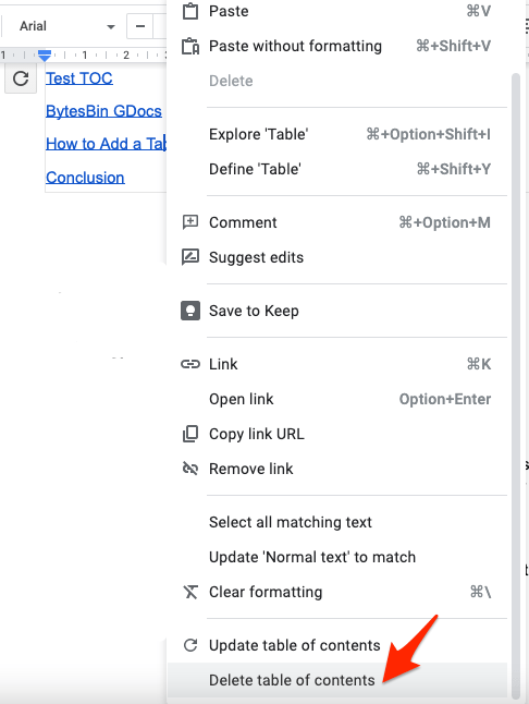 How to Add Table of Contents in Google Docs  - 93