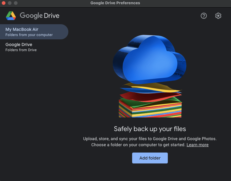 is it google drive app available for mac