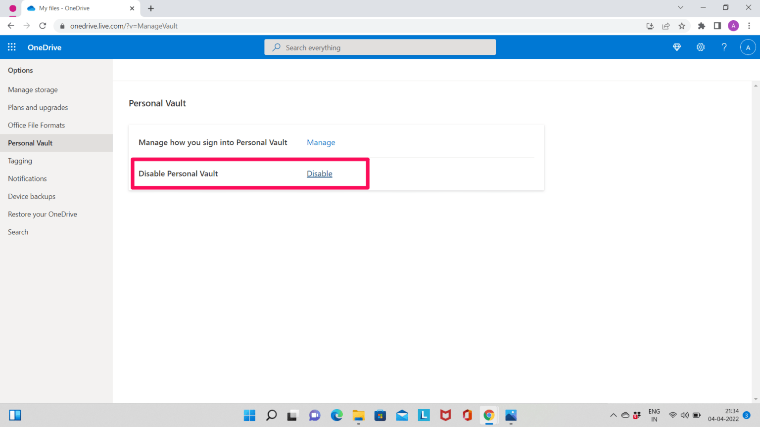 How To Use Personal Vault On OneDrive: Protect Your Files