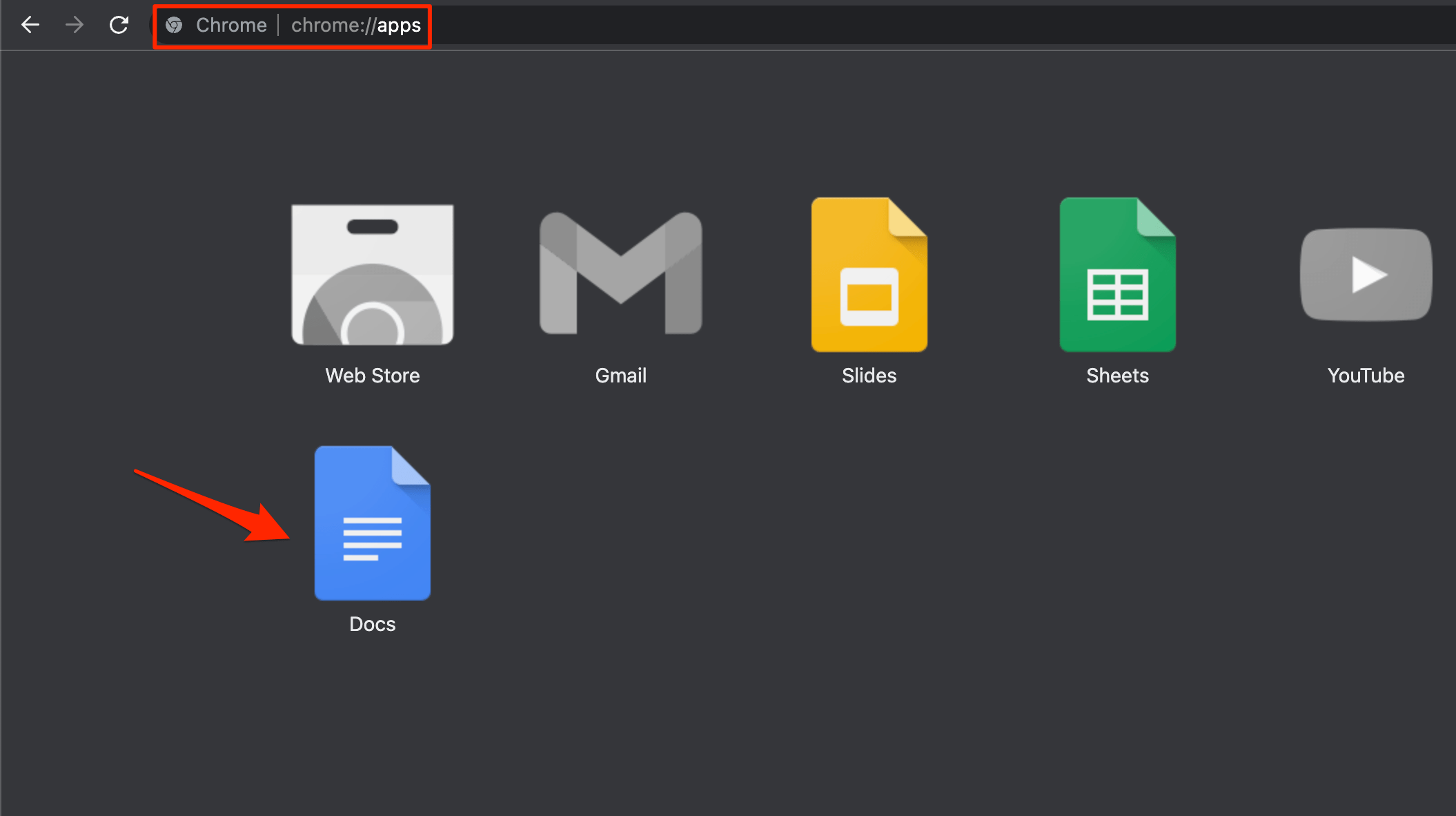 google docs for mac desktop