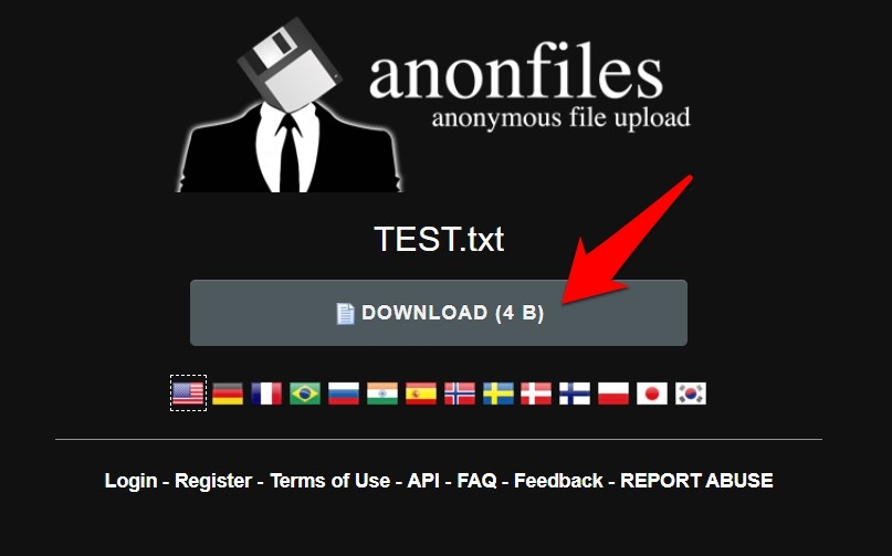 Anonfiles com не открывается фото