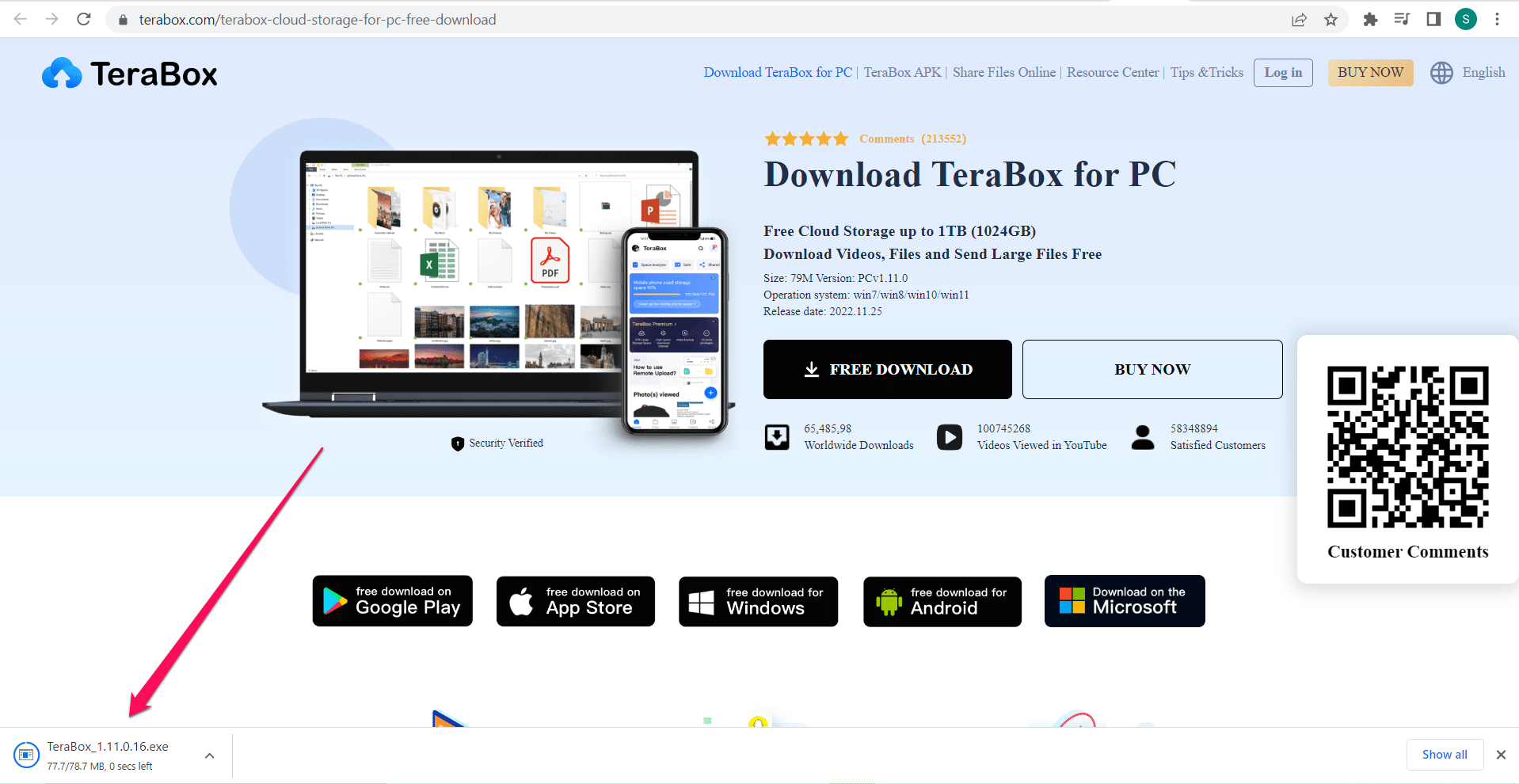 Download TeraBox