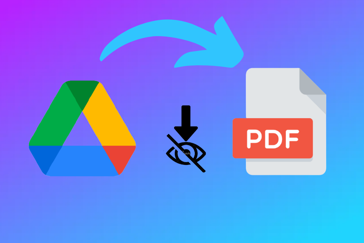 How To Download View Only Pdf In Google Drive