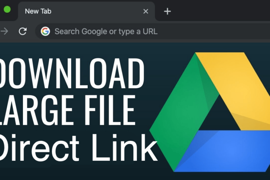 Download Google Drive Large File Direct Link