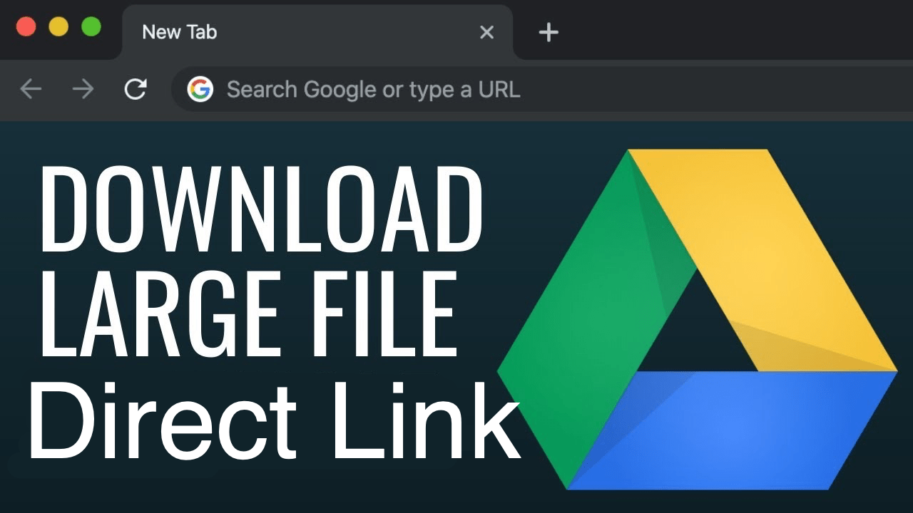 Download Google Drive Large File Direct Link