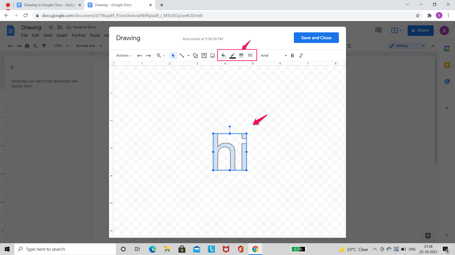 Draw-Structure