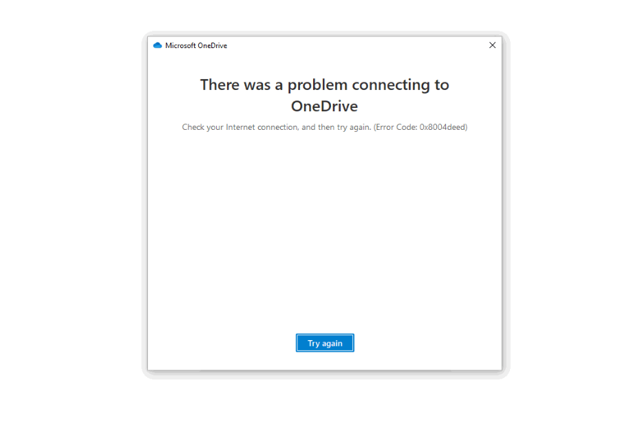 Fix 0x8004deed Error OneDrive Fix There was Problem Connecting to OneDrive