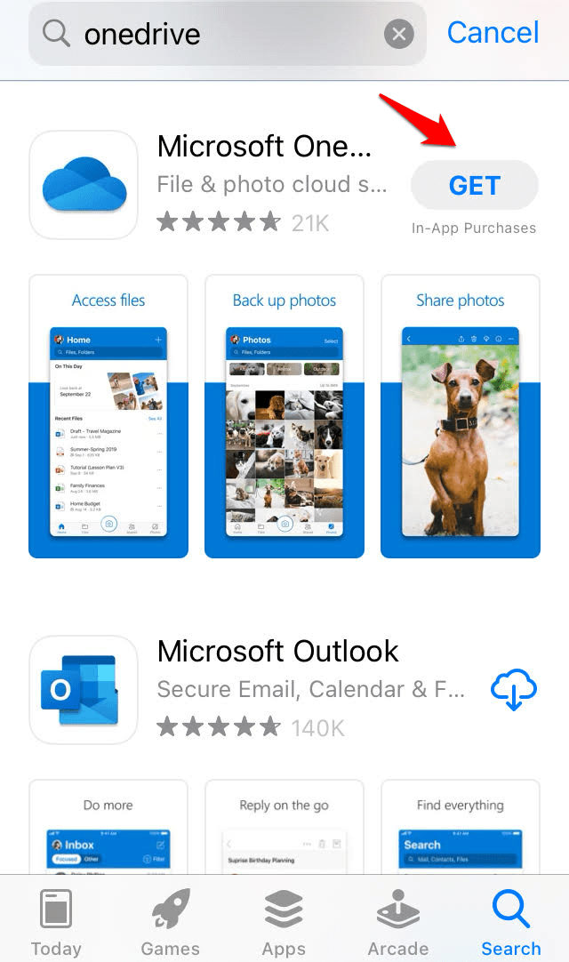 Get OneDrive for Mobile
