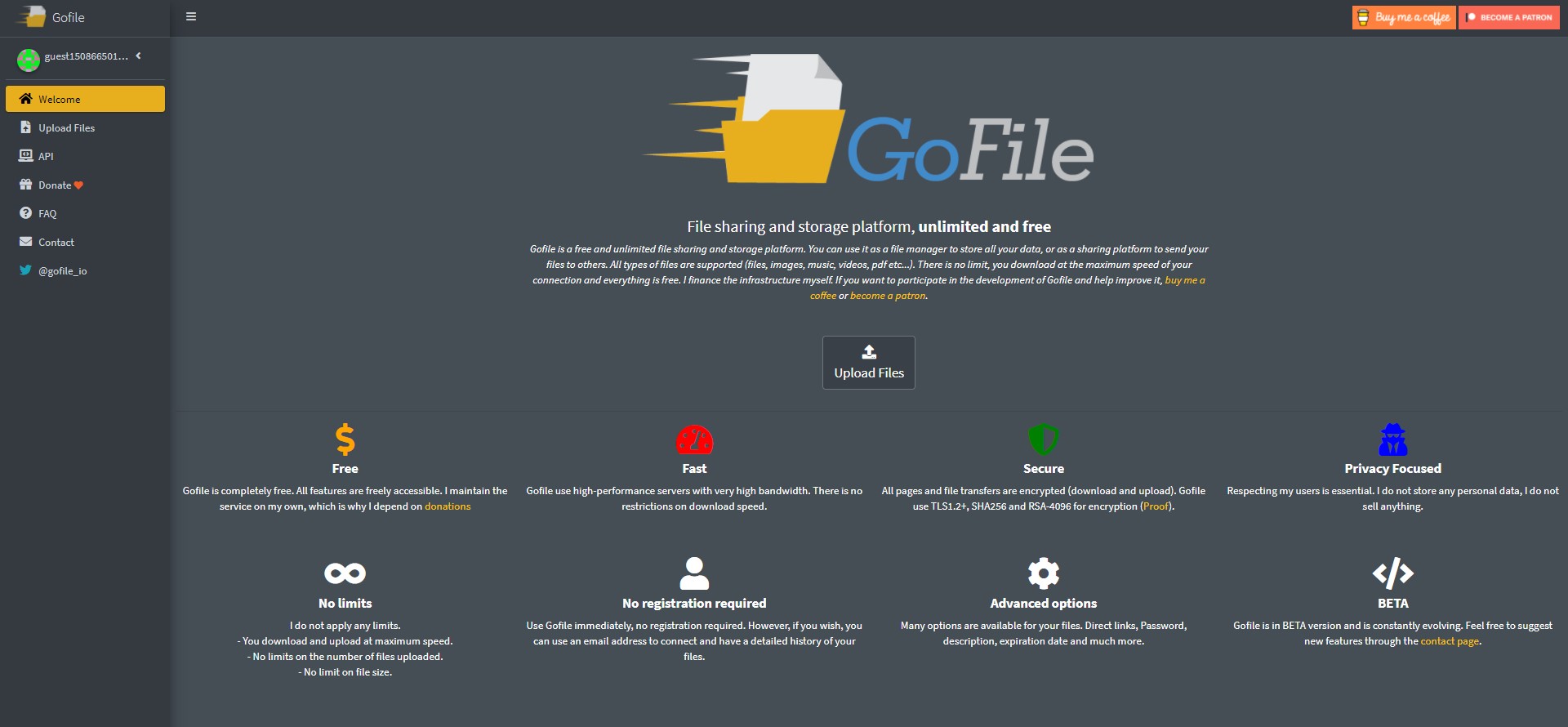 gofile cryptocurrency