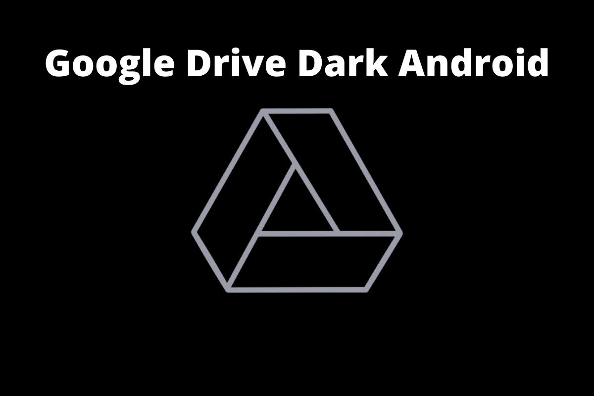google drive dark mode