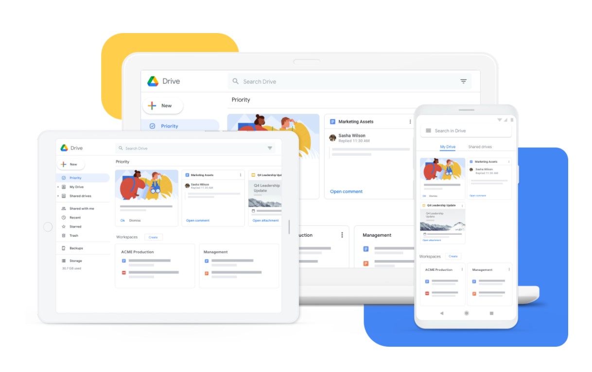 Google Drive Features