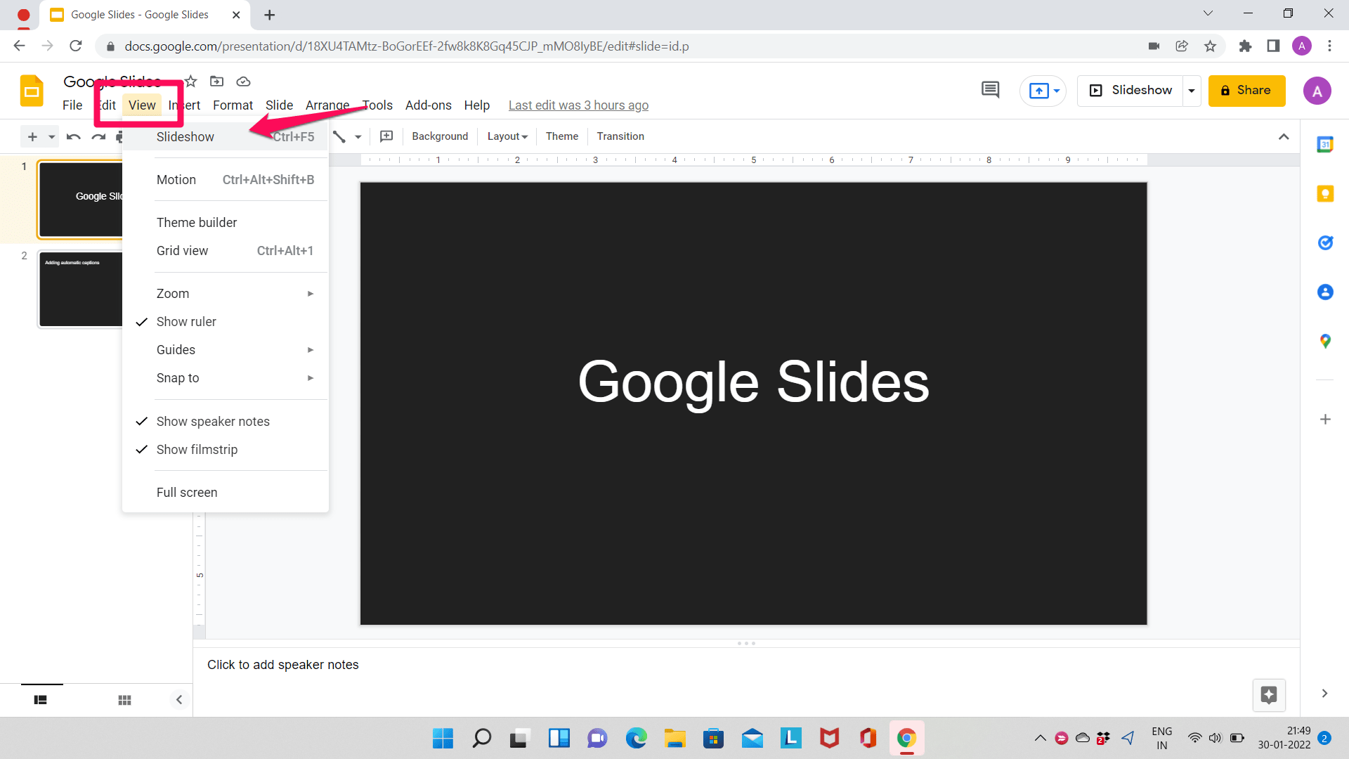 How to Add Real Time Captions in Google Slides in 2023  - 13