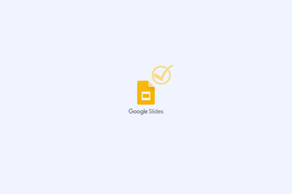 Google Slides Spell Check Not Working