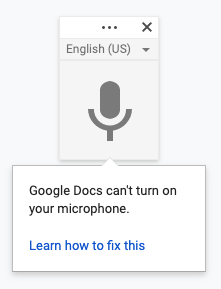 How to Fix Google Docs Voice Typing Not Working   2023  - 77