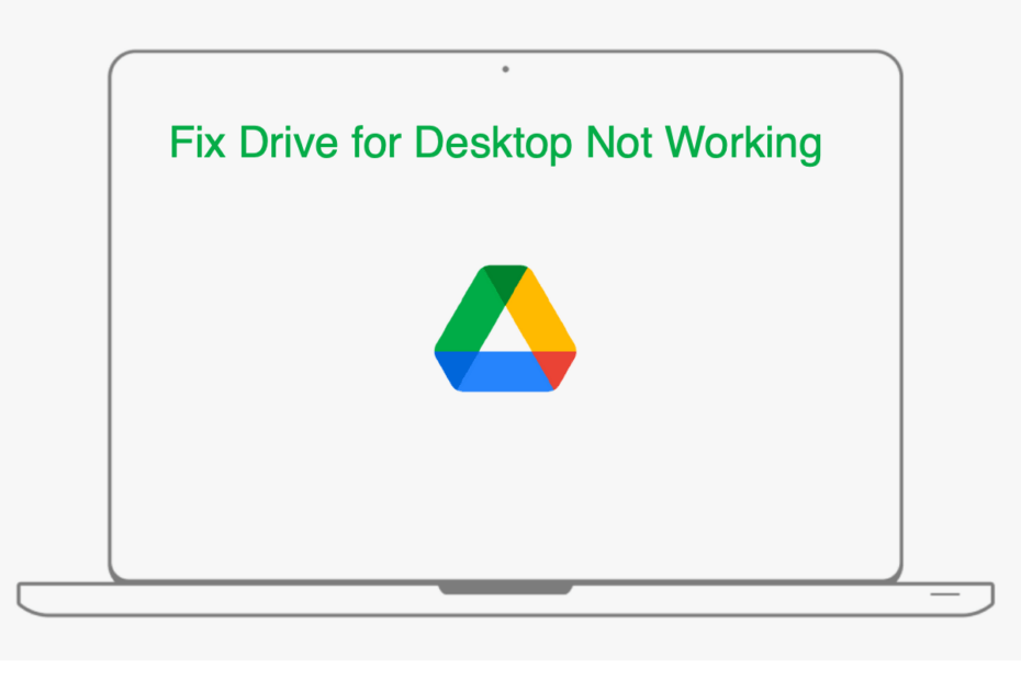Google Drive for Desktop Not Working