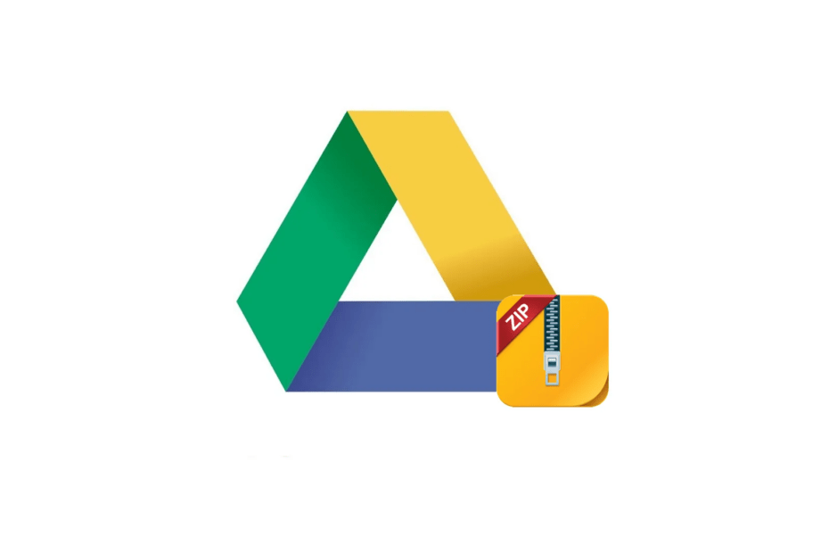 google drive download multiple files without zipping