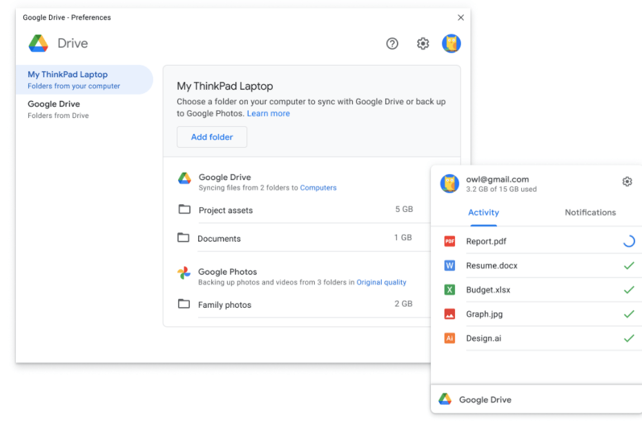 google drive sync with mac