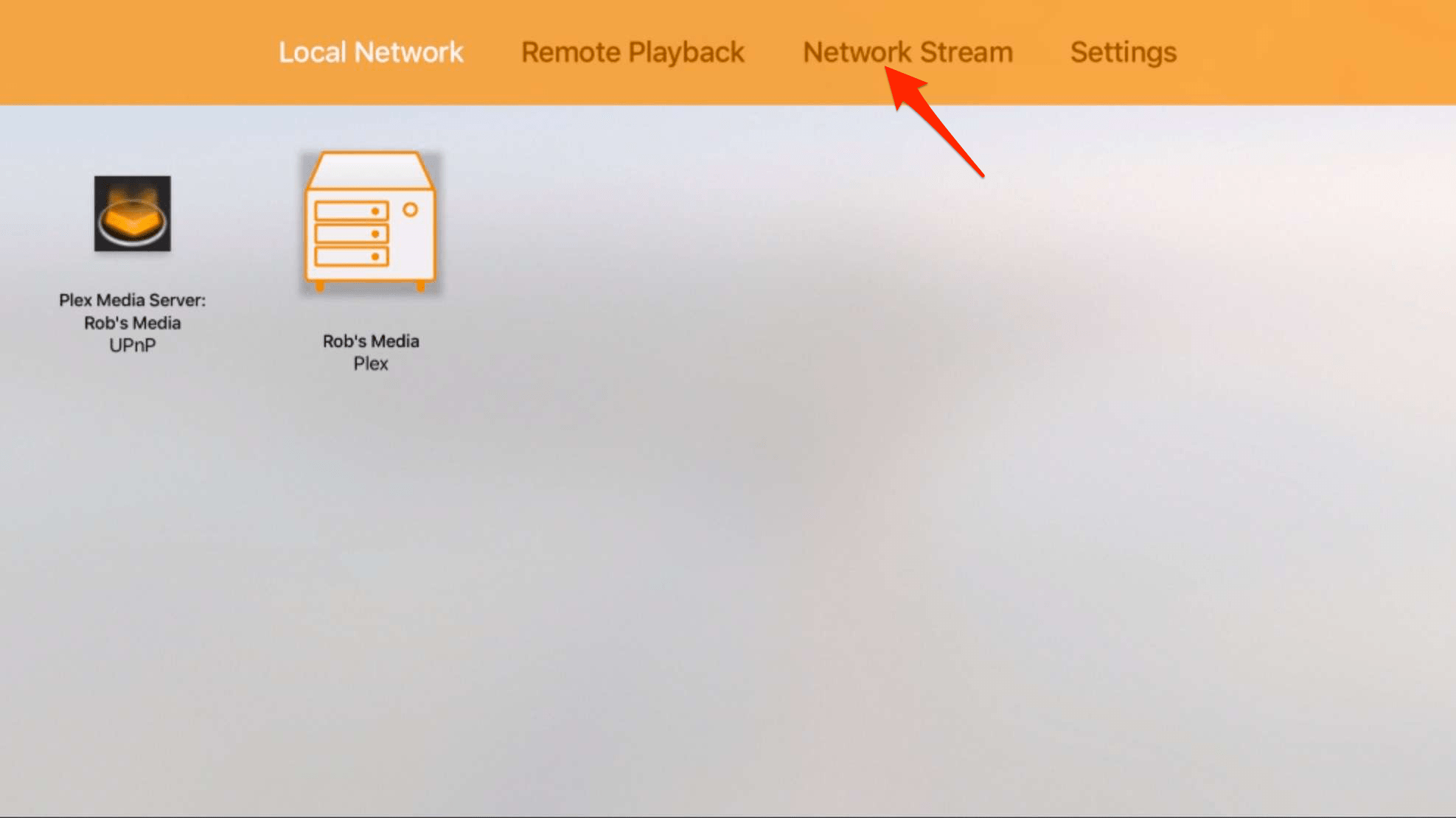 Network Stream VLC Player