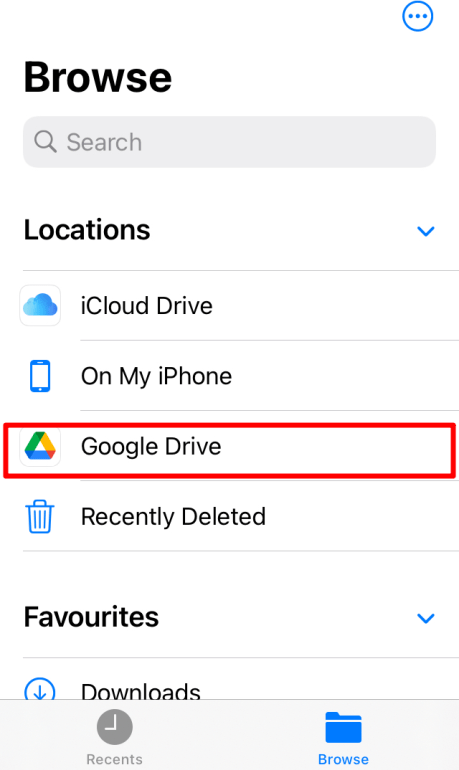 Now goto Google Drive