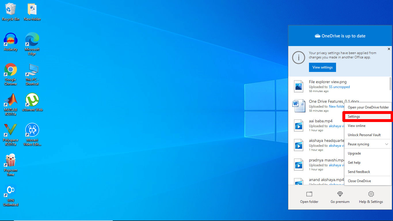 OneDrive Desktop