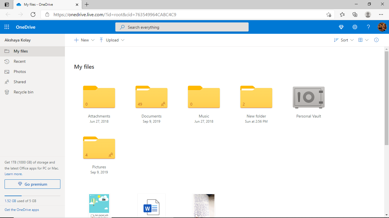 OneDrive Files