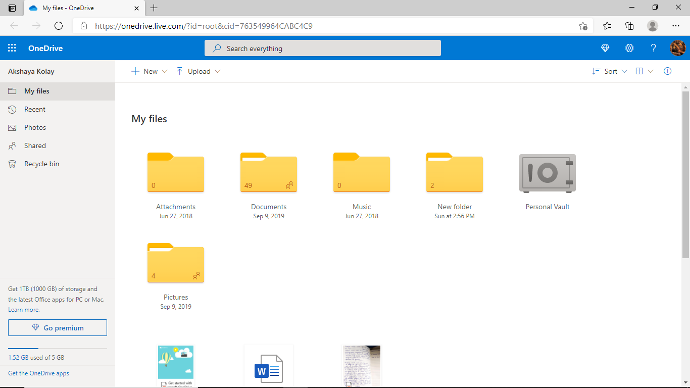 where does downloaded file from android onedrive go