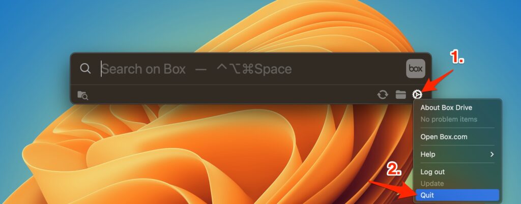box not syncing mac
