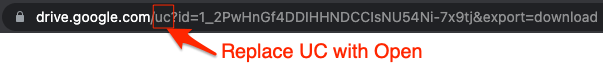 Replace UC with Open