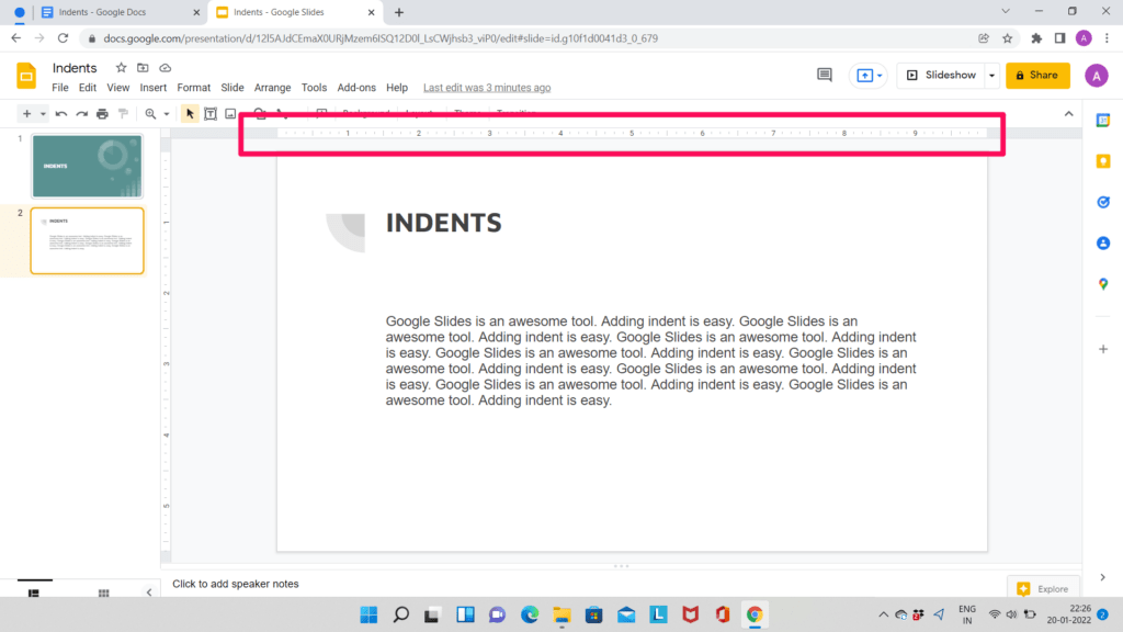 how to use increase and decrease indent in google... How to Add Indents in Google Slides in 2026?