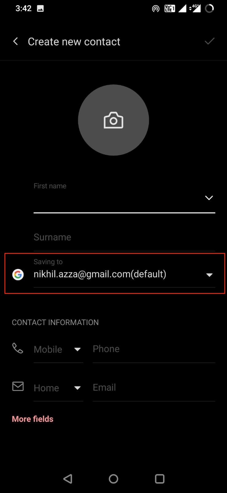 Save to Gmail Account