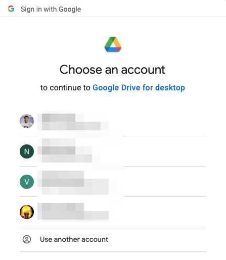 Select Account