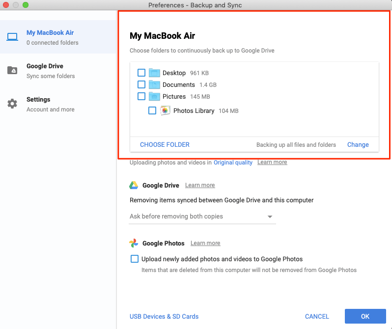 How to Auto Backup MacBook Photos to Google Photos  - 22