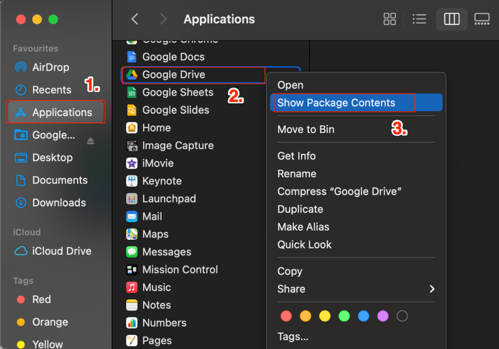 run google photos on mac