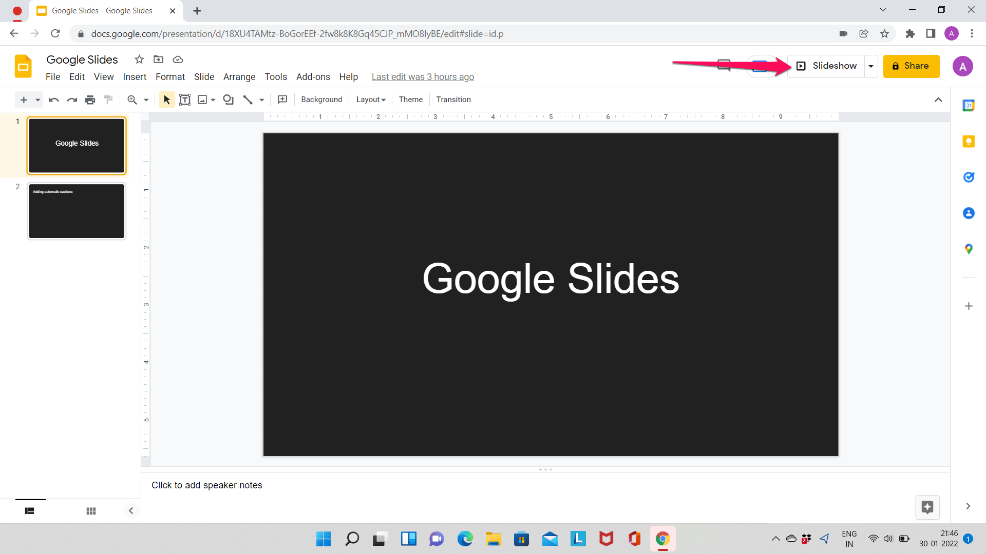 How to Add Real Time Captions in Google Slides in 2023  - 9