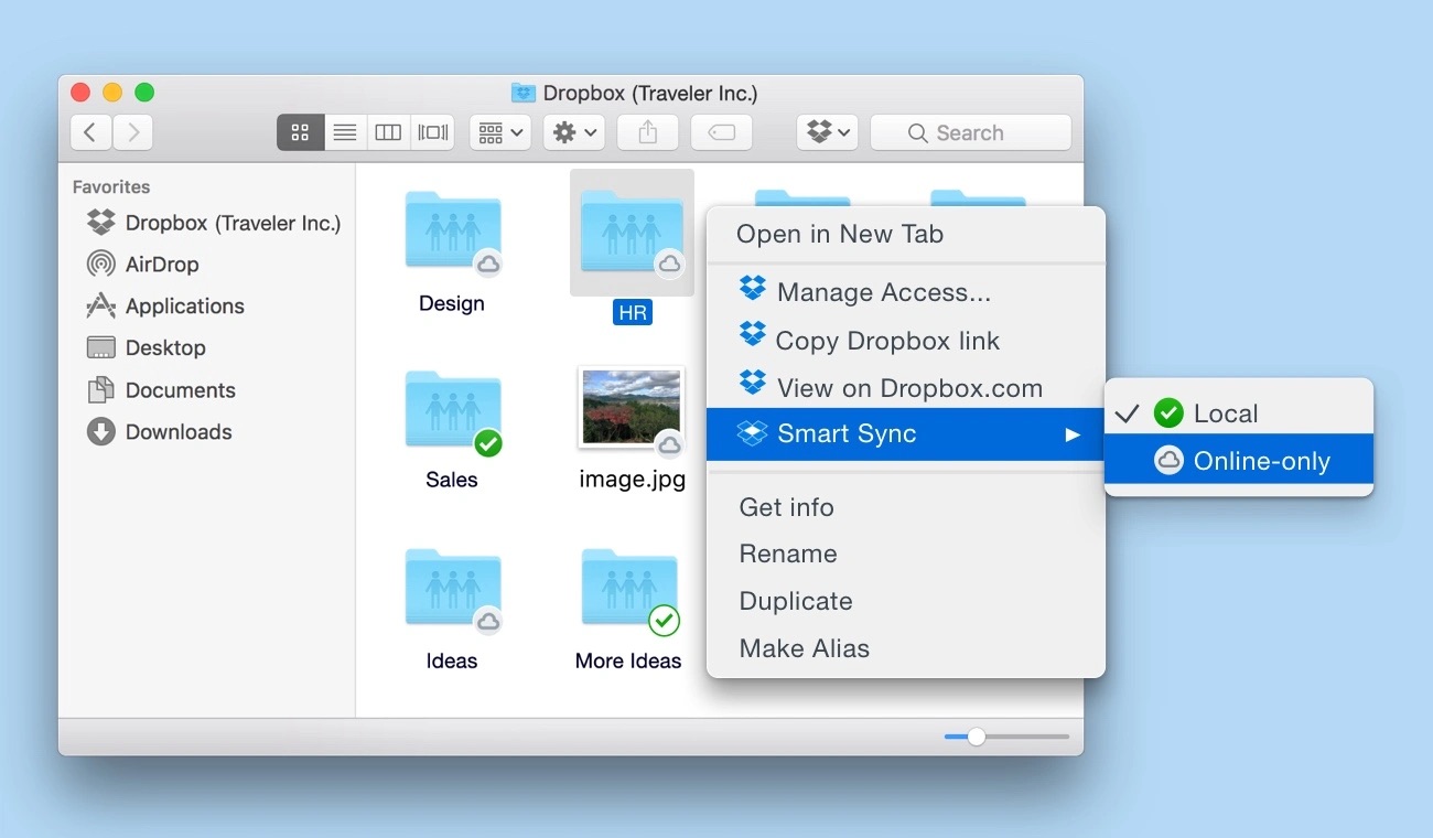 Difference Between Dropbox Smart Sync and Selective Sync 1