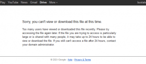 how to bypass google drive download limit 2021