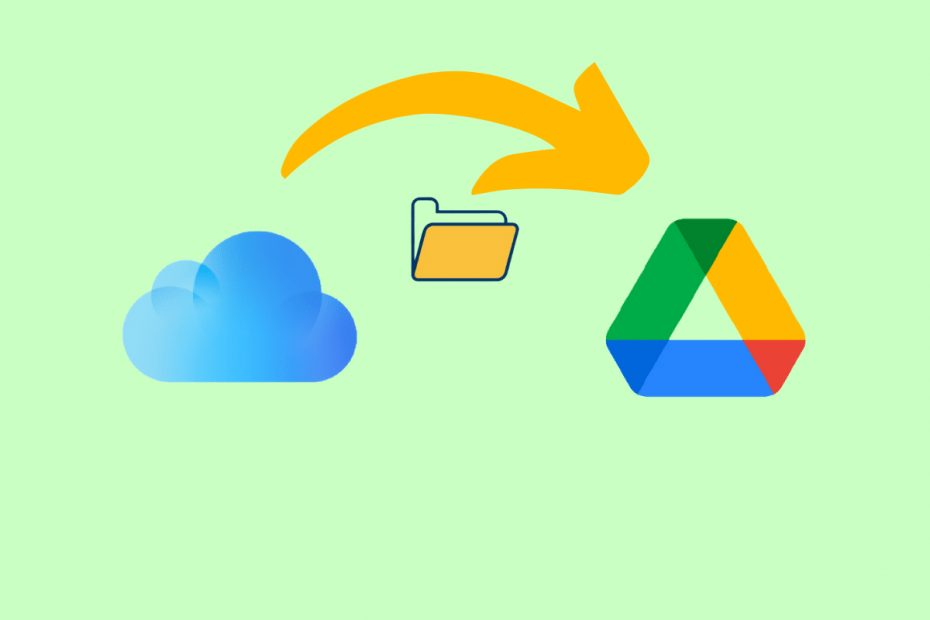 Transfer Folder File from iCloud Drive to Google Drive