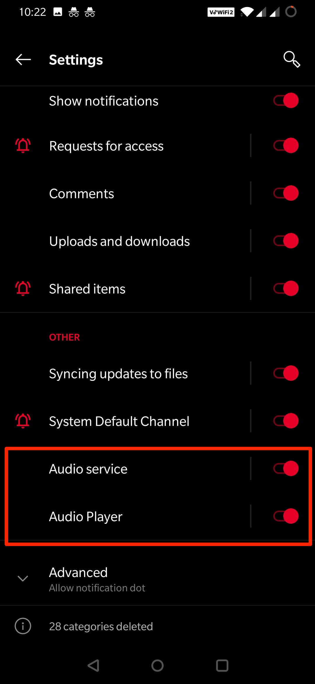 Turn_OFF_Audio_Service_Notification