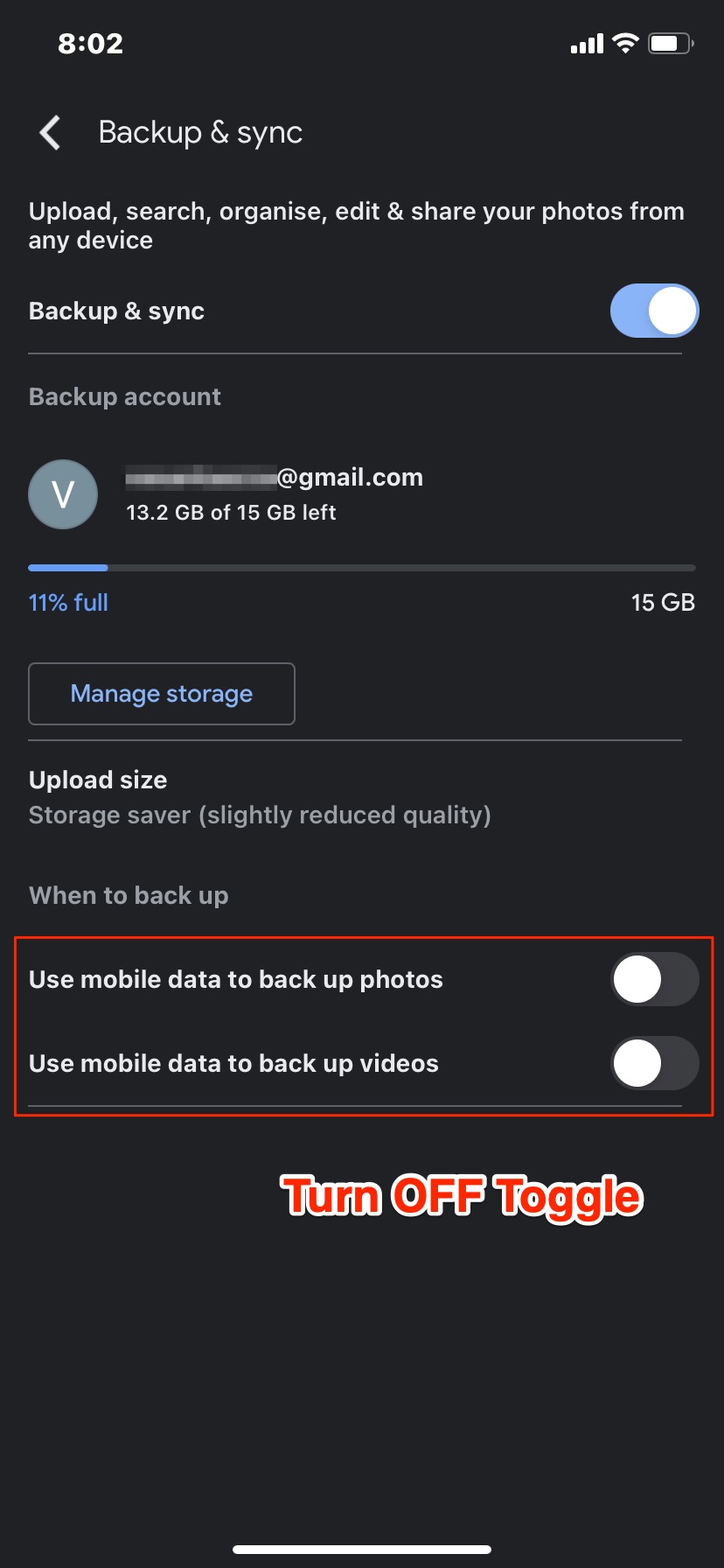 How to Backup iPhone Photos to Google Photos in 2023  - 43