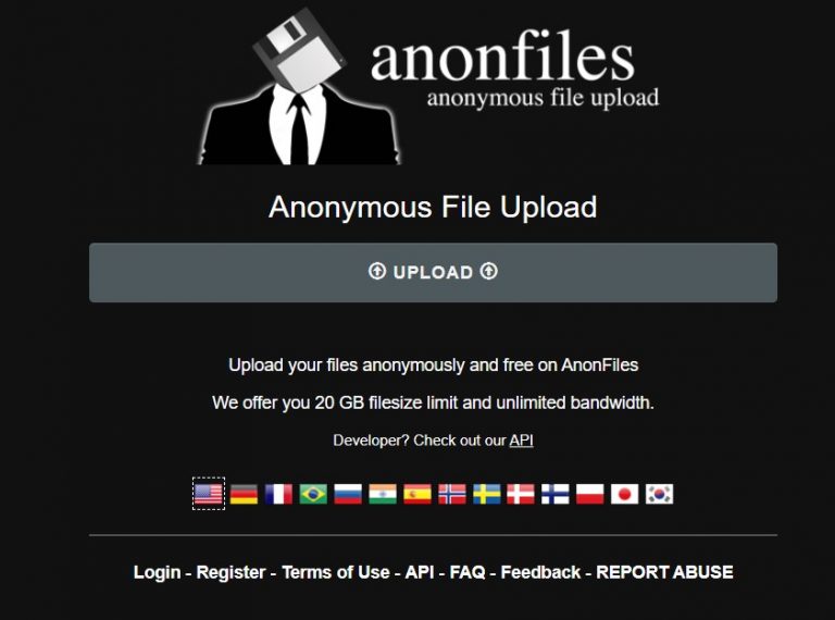 Anonfiles com не открывается фото